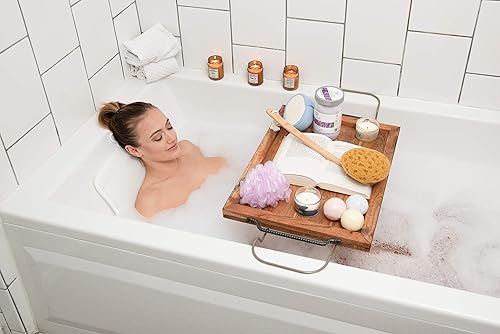 Miniatura 3 de ProCore - Almohada de baño de cuerpo completo de lujo, cojín de baño para relajación de la bañera, amortiguación adicional de asiento, soporte de