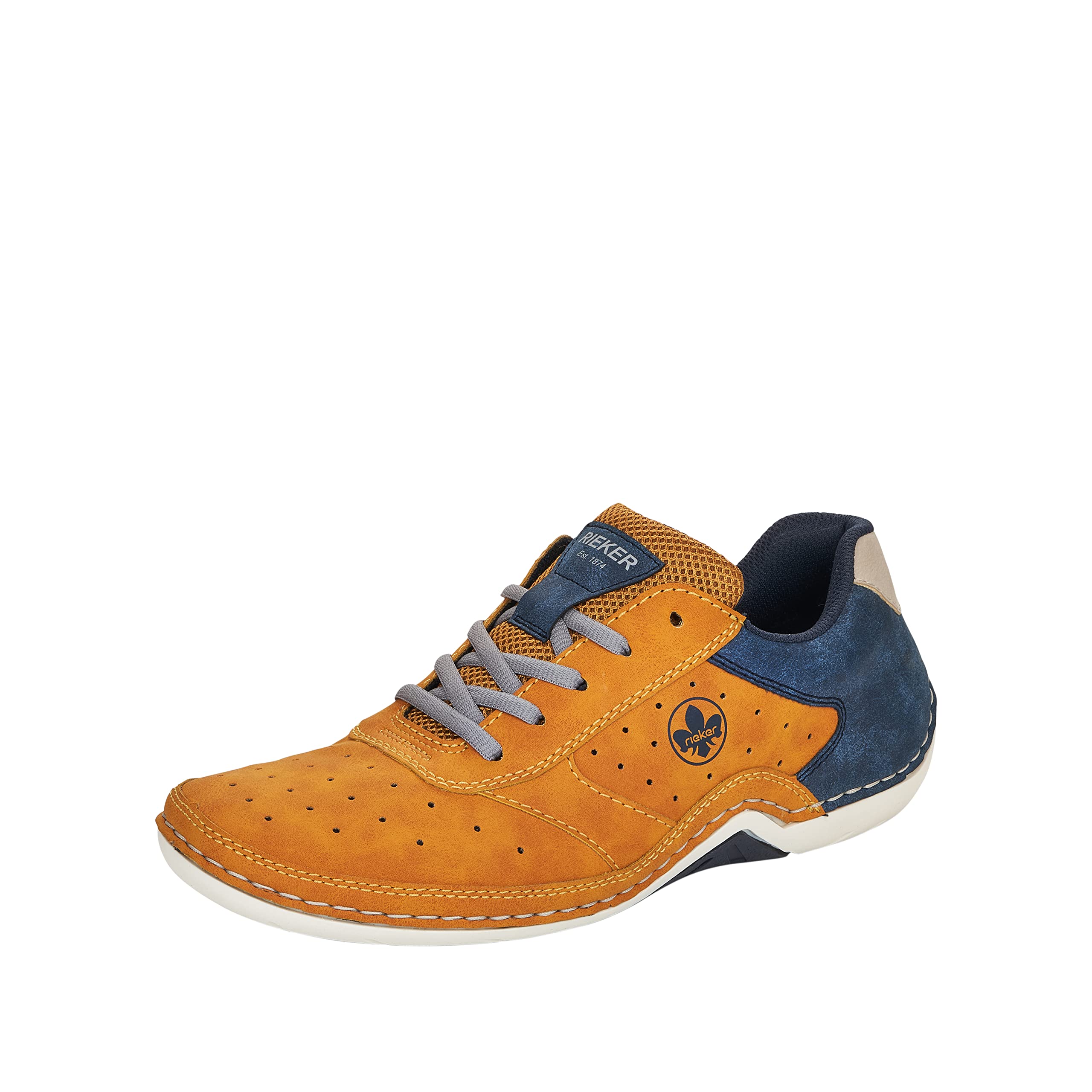 Rieker Herren Low-Top Sneaker 07506, Männer Halbschuhe,lose Einlage