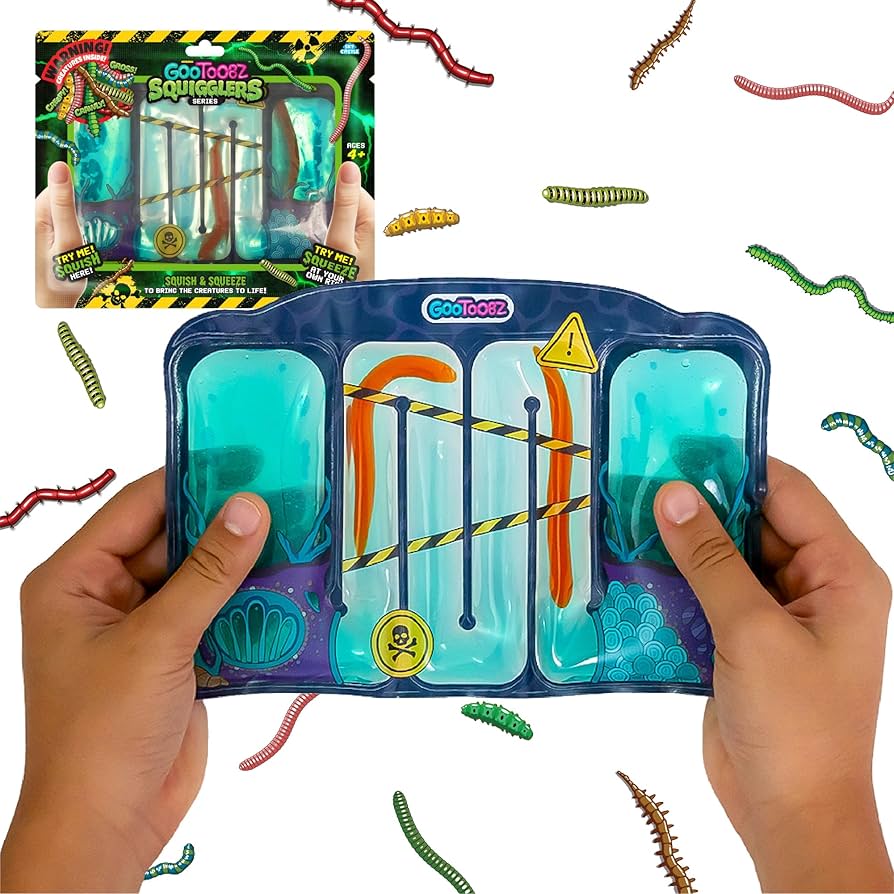 Amazon.com: GooToobz Squigglers - Squishy Sensory Tubes