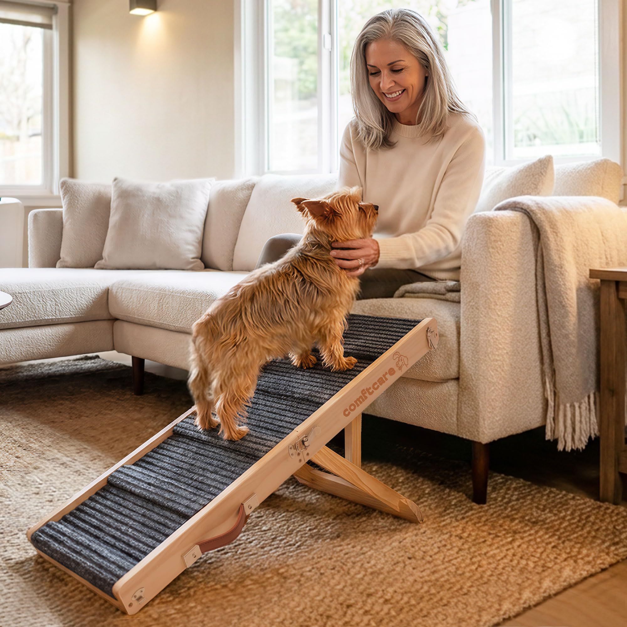 comftcare Adjustable Dog Ramp