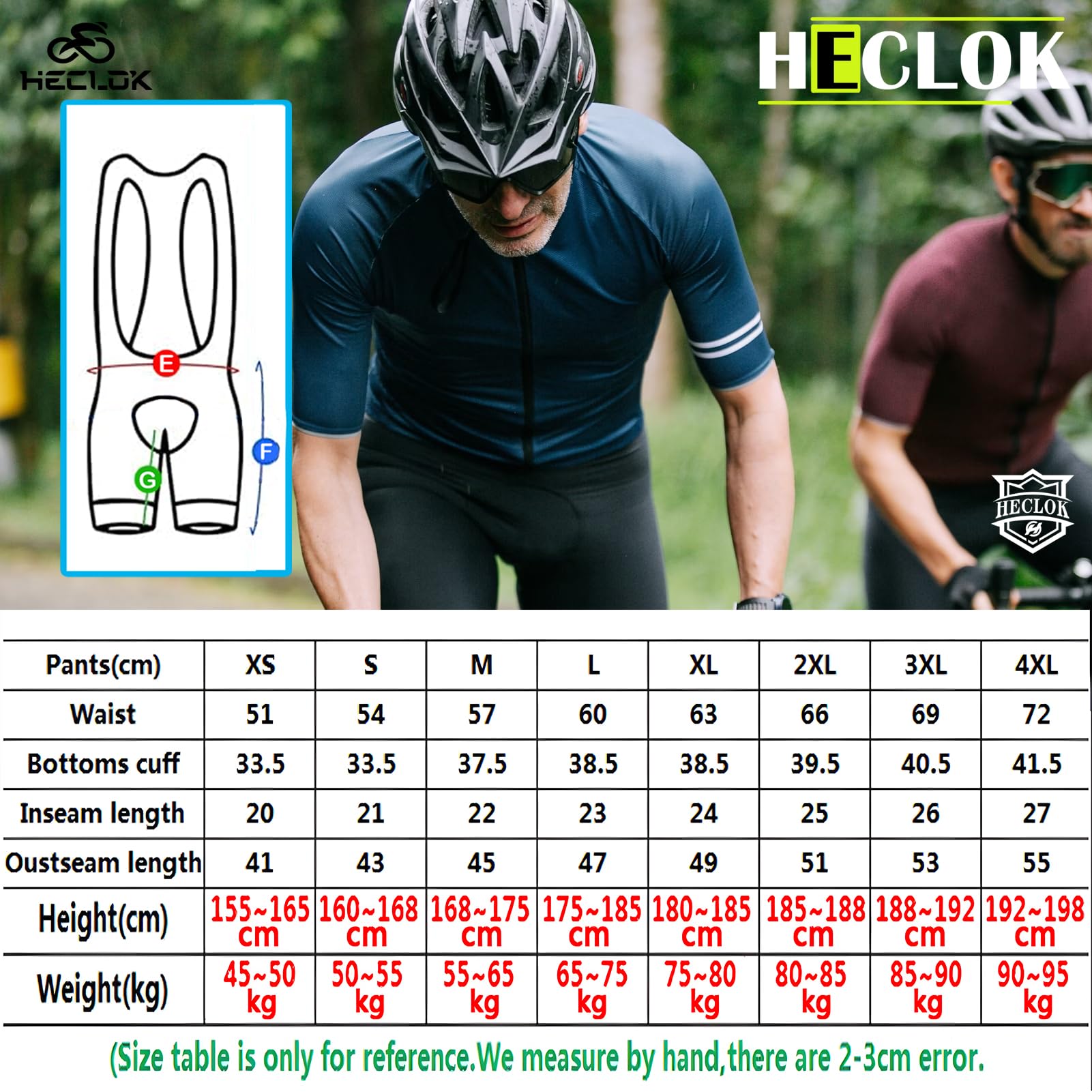 Culotte Ciclismo Bibs Shorts Hombres Verano, MTB Ropa Ciclismo Culote Corto con Tirantes, Transpirables, de Secado rápido,Ropa de MTB para Ciclismo al Aire Libre