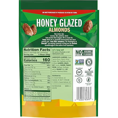 Miniatura 10 de Esmerald The Original Nueces mixtas, dulces y saladas.