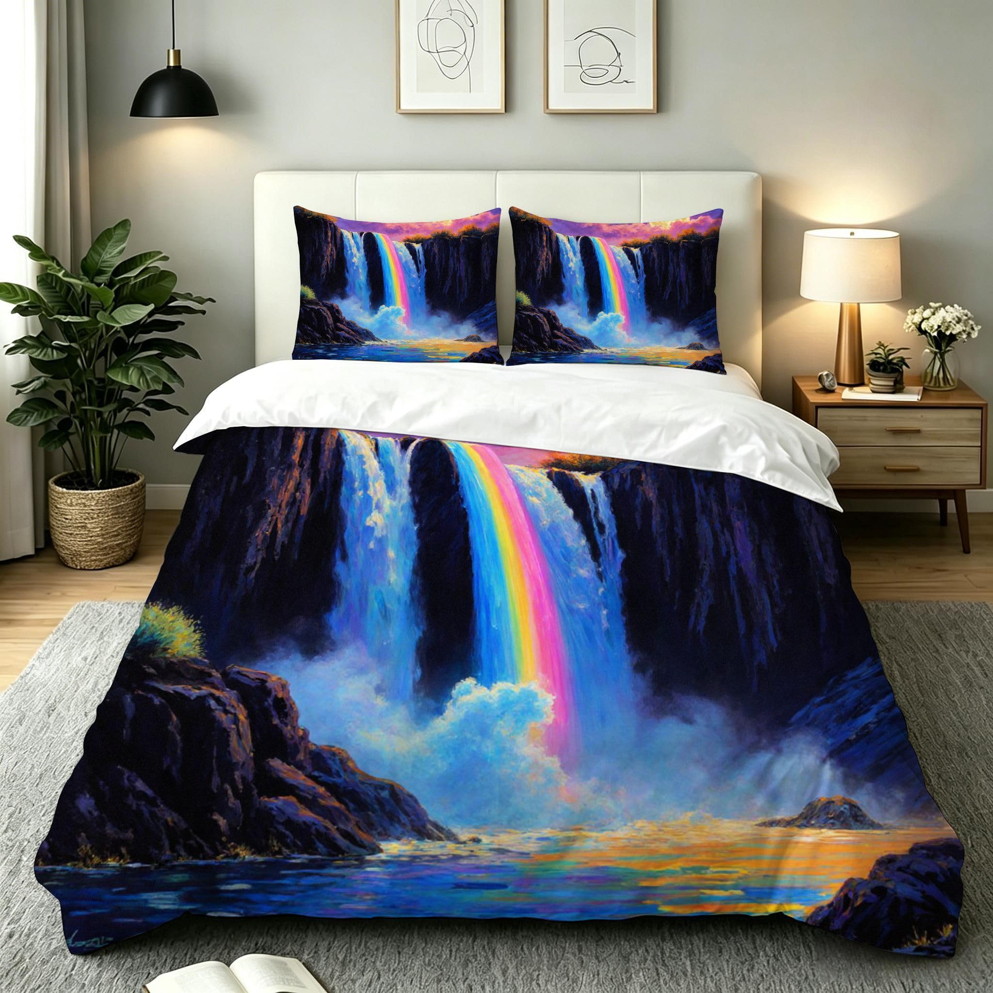 Funda Nórdica Cama 180, 240x260 cm Cascada Blanca, AQ2202
