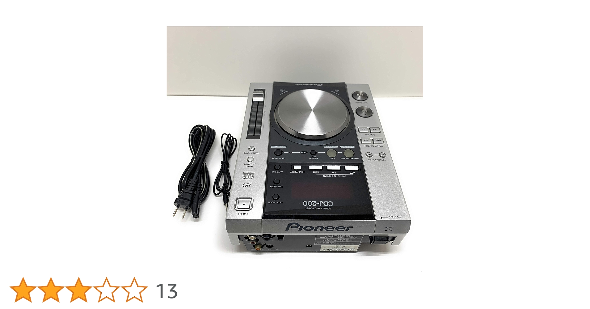 Amazon.co.jp: PERFORMANCE CD PLAYER CDJ-200 : 家電＆カメラ