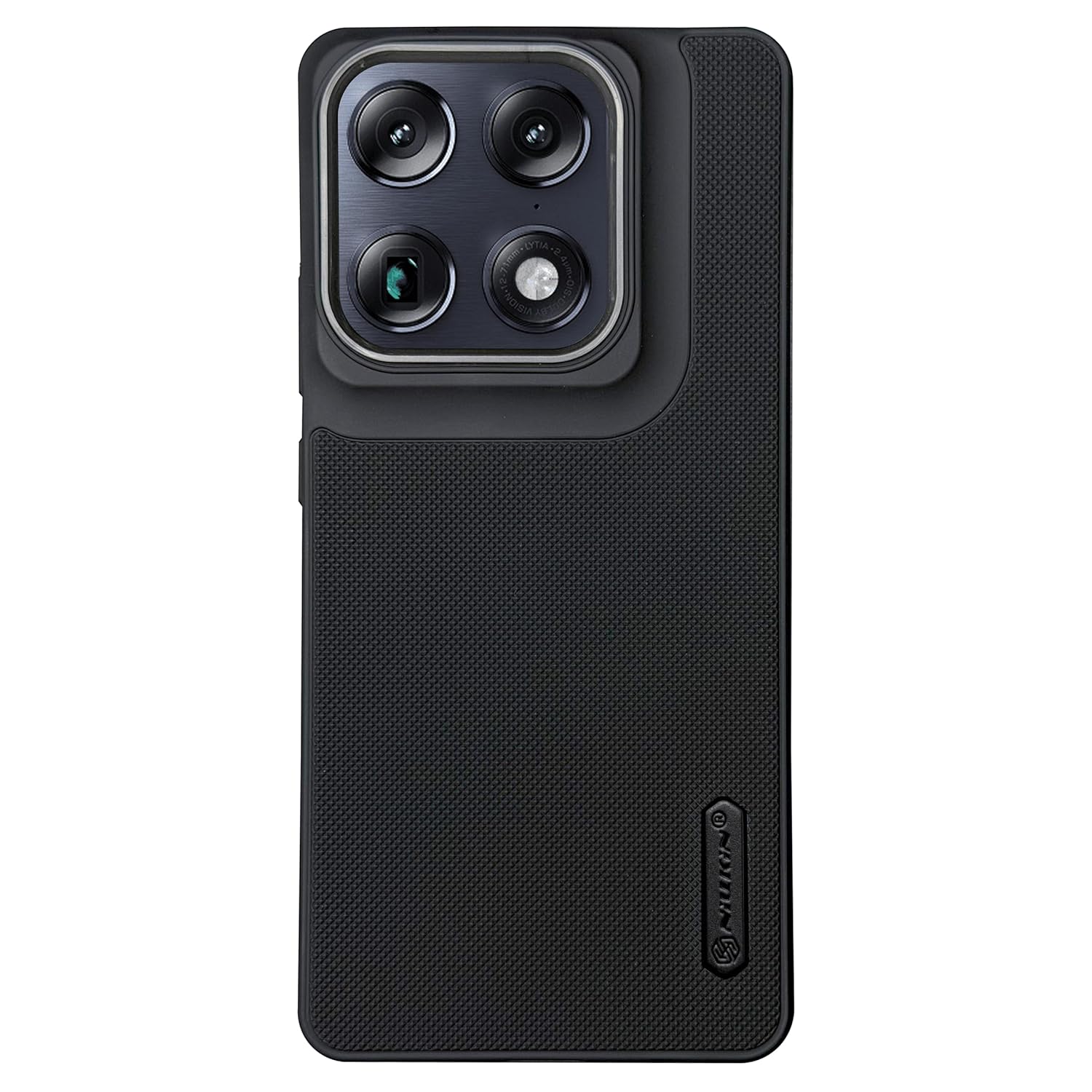 Super Frosted Shield Pro Soft Mobile Back Case for Motorola Signature | Shockproof Scratchproof Cover | Black