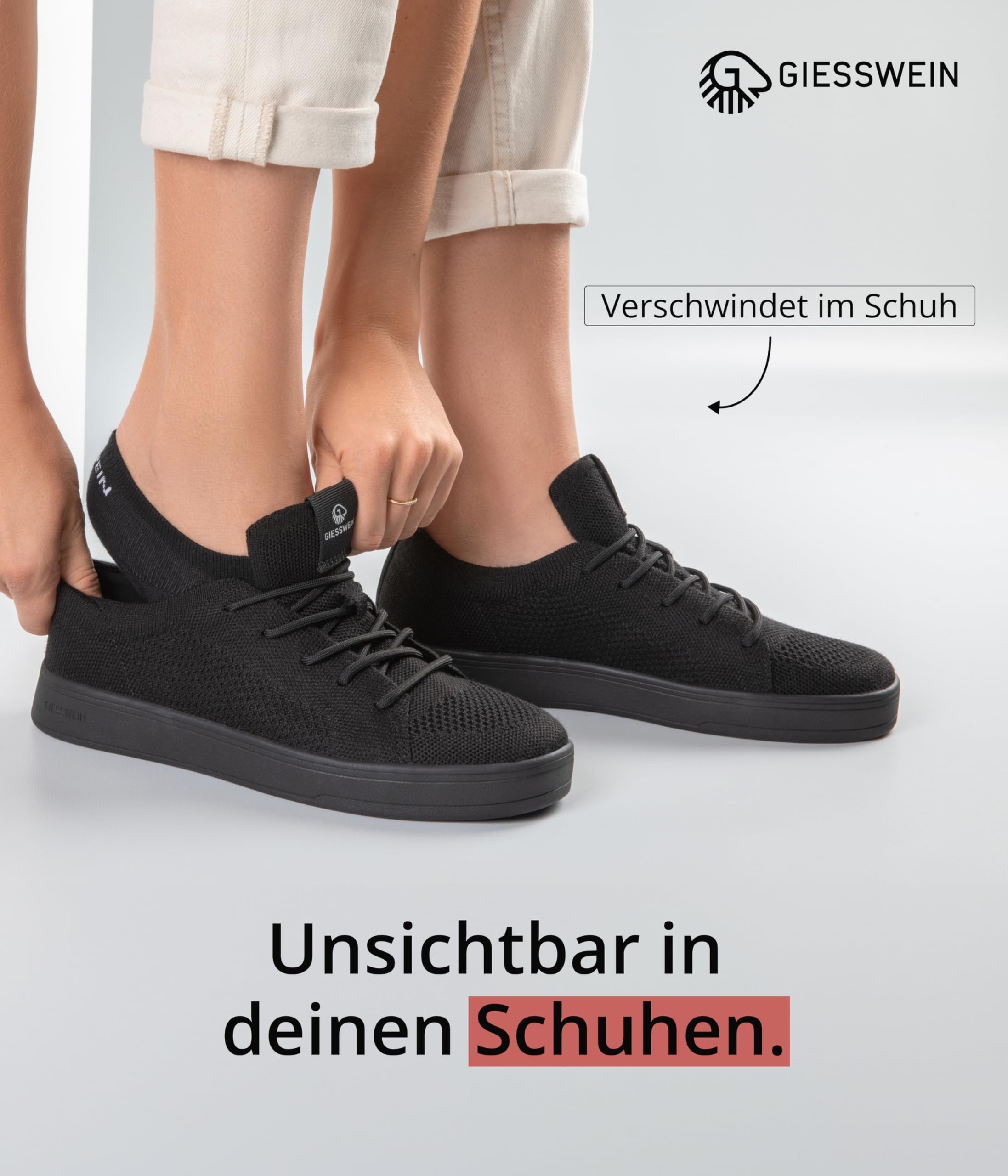 Giesswein Füßlinge Damen & Herren 6er | 10er Pack - Unsichtbare Socken | Atmungsaktive & rutschfeste Sneakersocken – weich & temperaturregulierend für Sport & Freizeit, 6er/10er Pack