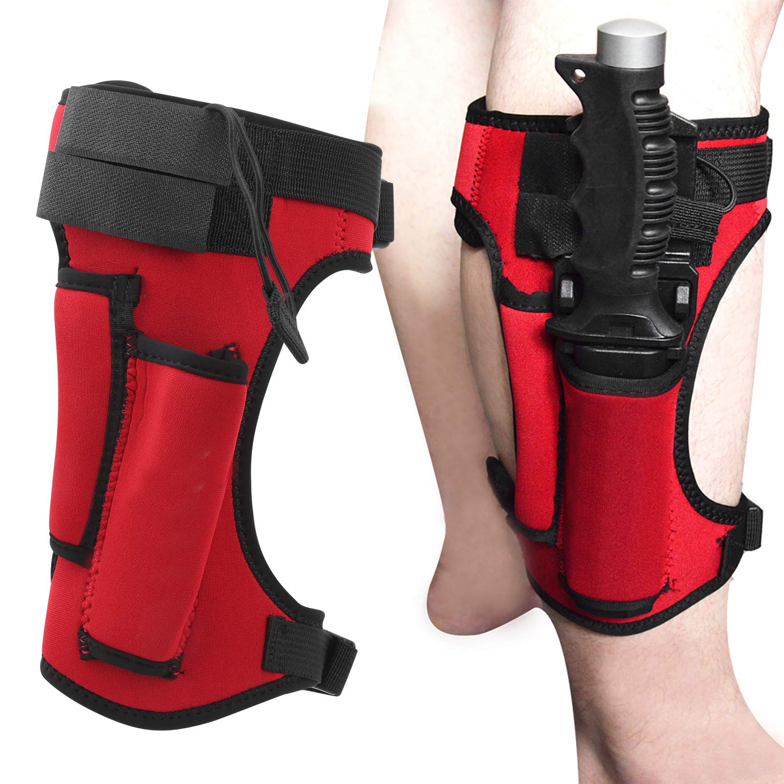 Tbest Couteau De P, Couteau De Plée,Couteau De Plée,loppe De Jambe pour Couteau De Plée,Gaine en Néoprène pour Couteau