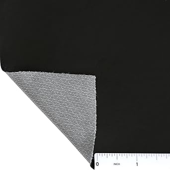 Marine Vinyl Upholstery Fabric Black Sample 3 x 3 Boat Auto
