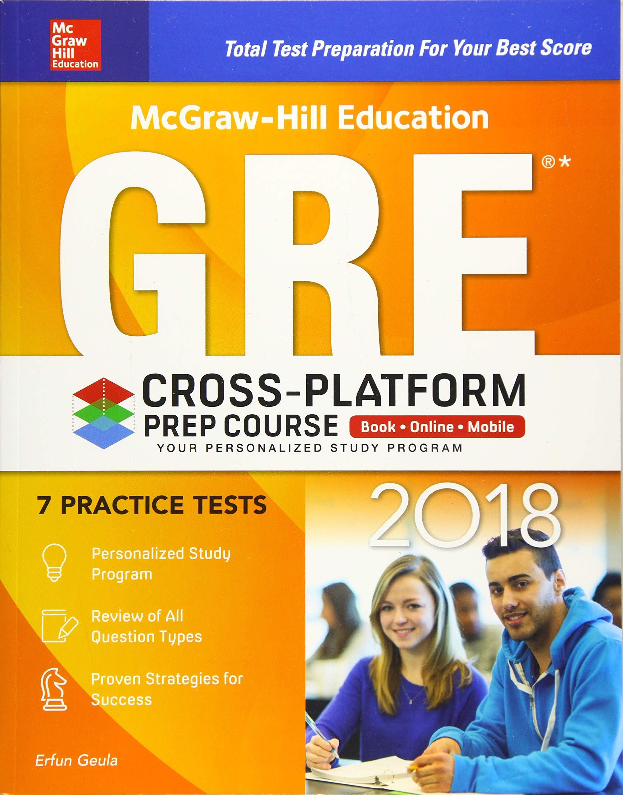 McGraw-Hill Education GRE 2018 Cross-Platform Prep Course
