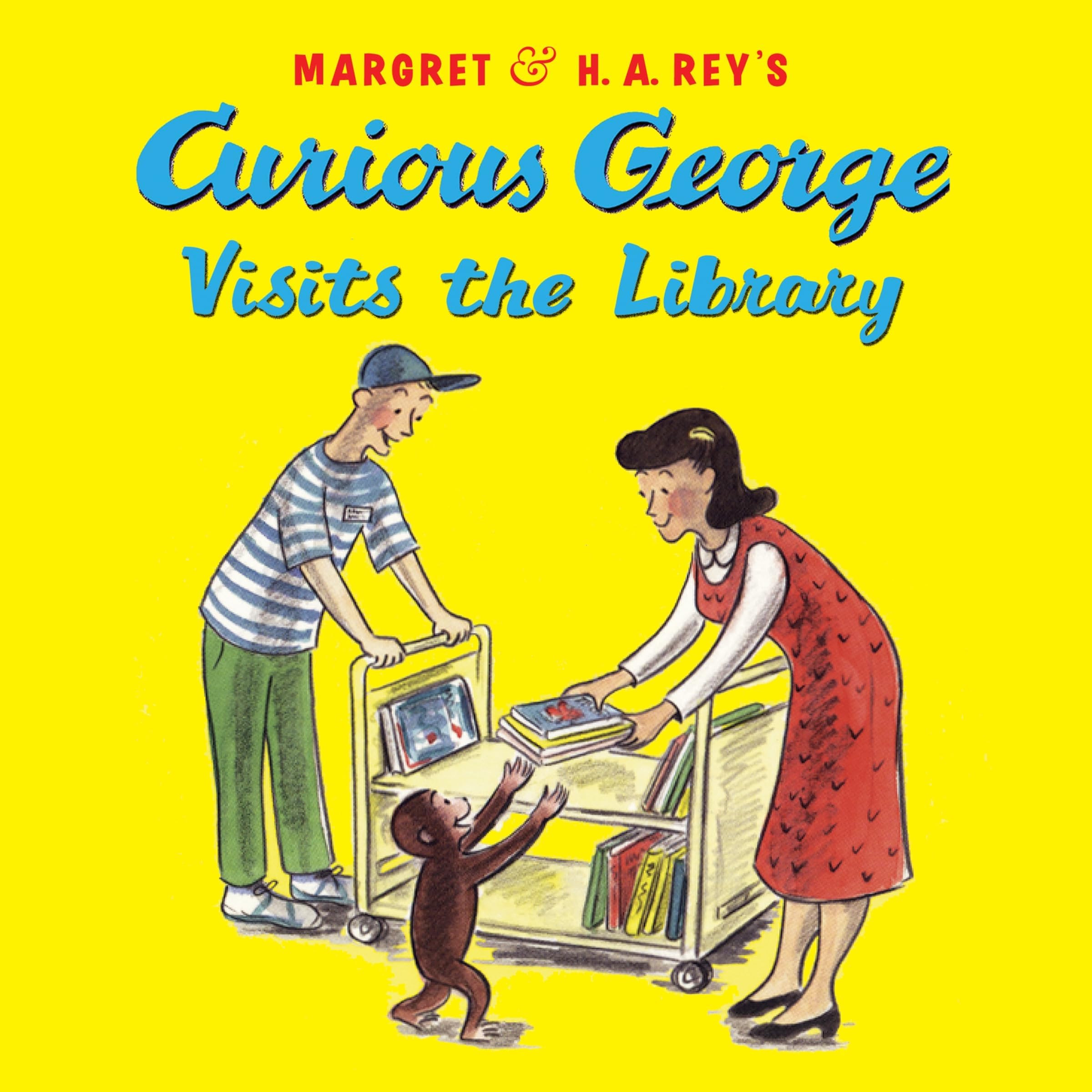 Curious George Visits The Library With Downloadable Audio