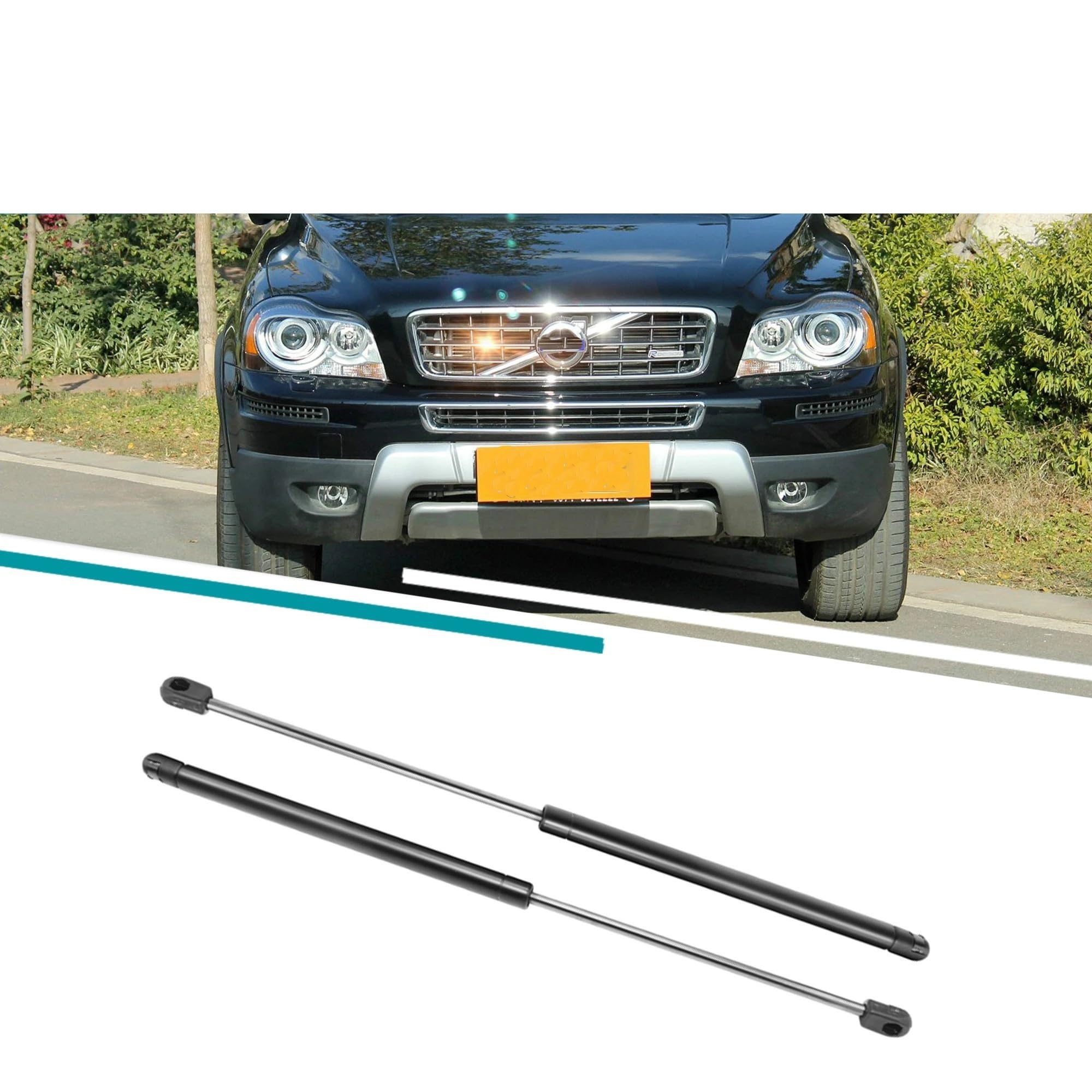 Do XC90 2003-2012 2 sztuk/zestaw przednia maska ​​silnika samochodu wspornik podnośnika pręty amortyzatory sprężyny gazowej amortyzator Air Suspension Amortyzatory