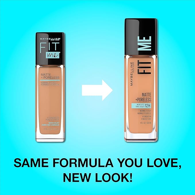 Maybelline Fit Me Foundation Makeup Classic Ivory 1 Count