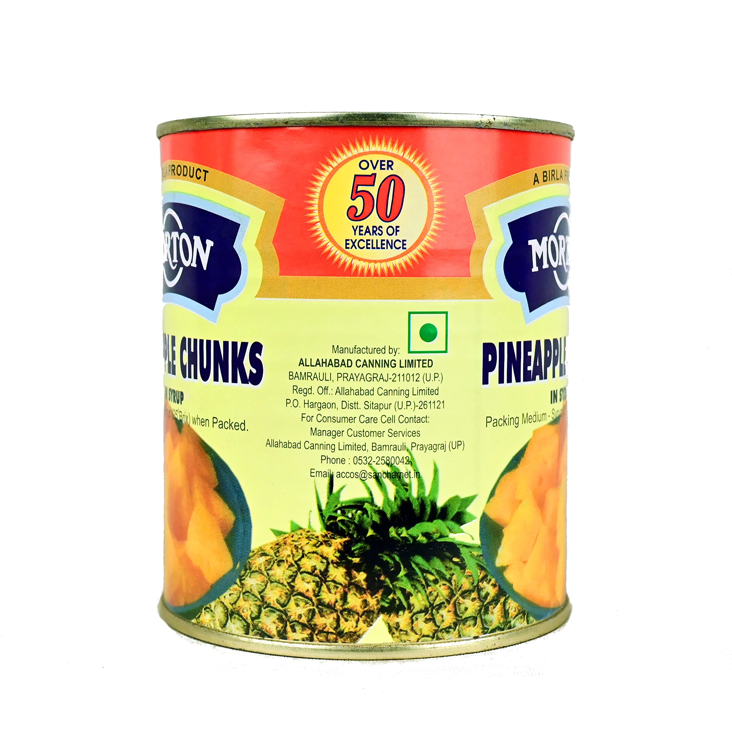 Birla Morton Pineapple Chunks, 850 g (Pack of 2) - Image 3 thumbnail