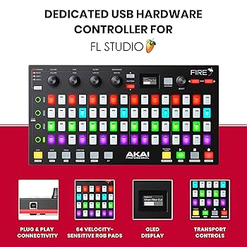 Amazon.com: AKAI Professional Fire (Controller Only) – USB