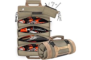 VEITORLD Gifts for Men Dad Husband Him: Tool Roll Bag, Small Tool...