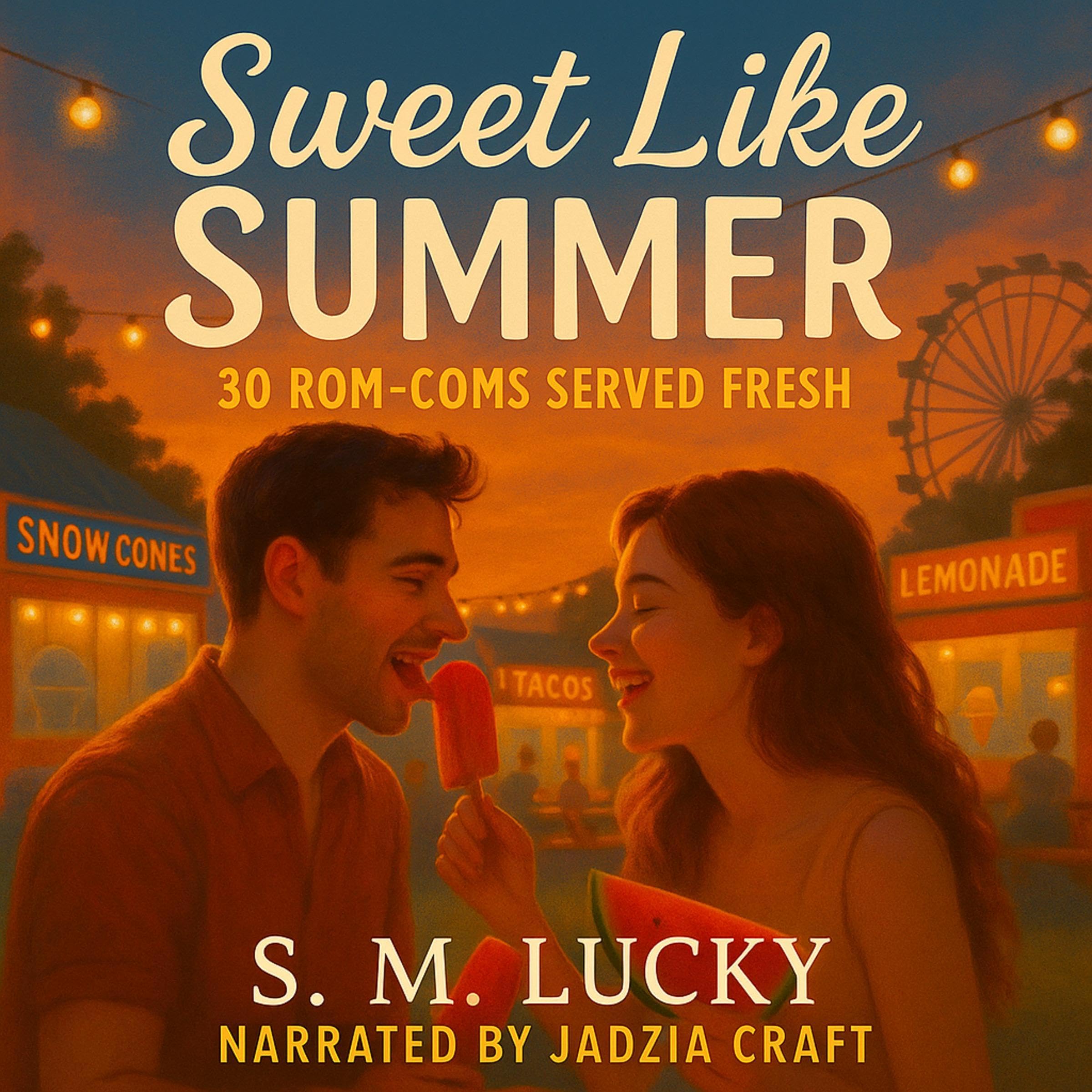 Cover art for Sweet Like Summer: 30 Rom-Coms Served Fresh