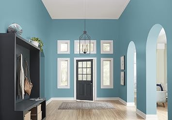 KILZ TRIBUTE Paint & Primer, Interior, Color Sample, Dusty Turquoise, 8 Ounces
