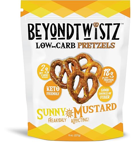 Miniatura 2 de BeyondTwistz Pretzels bajos en carbohidratos, paquete de explosión de sabor, apto para dieta cetogénica, 0.07 oz de carbohidratos netos, 0.63 oz de