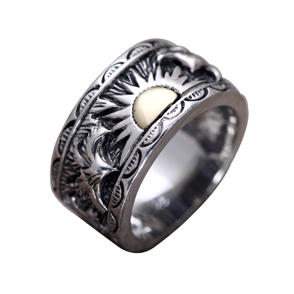 Anillo Vikingo Rúnico Para Hombre Y Mujer - Símbolo De Suerte Y Valentía - Acero Inoxidable Antialérgico