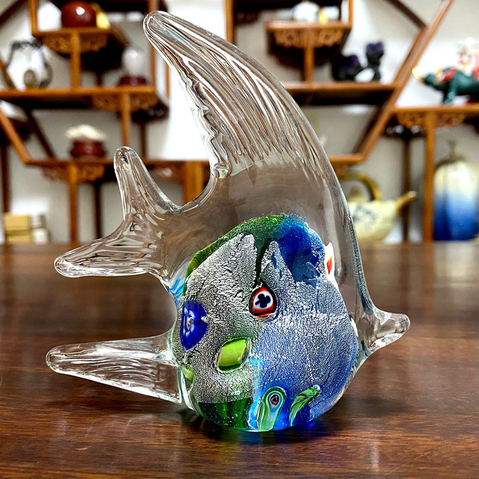 Pèse-lettres Décoration Marine Figurine Méduse Verre Soufflé Main - 11.5x7.7cm - Décoration Aquarium, Table - Pèse-lettres Unique Meduse Sous Verre Couleur Pèse-lettres Décoration Marine Figurine Méduse Verre Soufflé Main - 11.5x7.7cm - Décoration Aquarium, Table - Pèse-lettres Unique Meduse Sous Verre Couleur