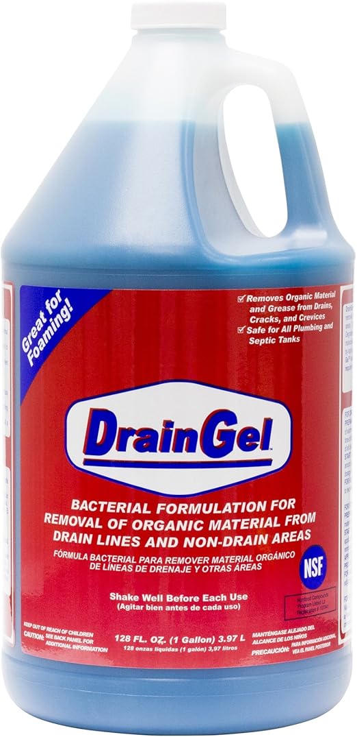 Drain Gel 128oz- Organic Bioenzyme Cleaner