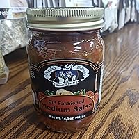 Vista 19 de Amish Wedding Kettle Cooked Salsa, Thick and Chunky Pack of 2 14.5 ounce Jars, Pineapple