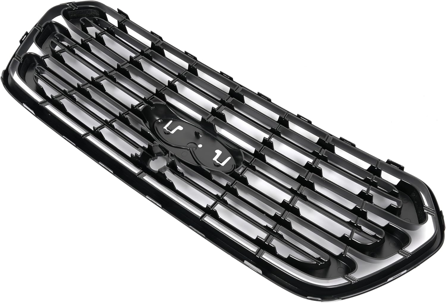 KUAFU Front Grill Compatible with 2015-2019 Ford Transit 150 250 350 HD CK4Z-17E810-AA FO1200587 Front Bumper Upper Grille Black