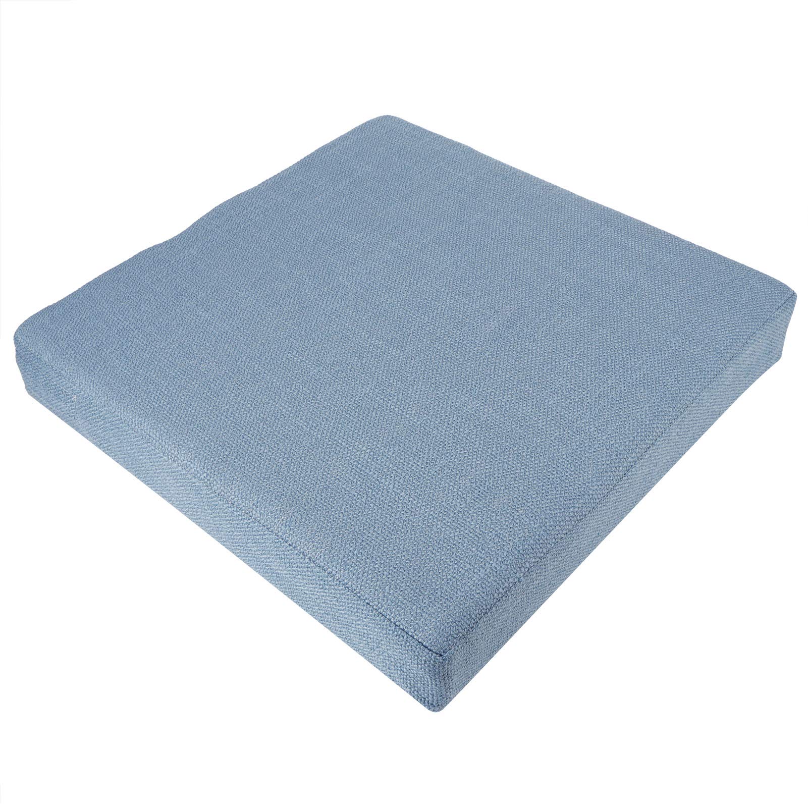 Generic Cojín Cuadrado Suave para Suelo de Yoga, Estera de Meditación Lavable Extraíble, Cojín de 15,7x15,7x2,4 Pulgadas para Decoración de Ventanas en el Suelo