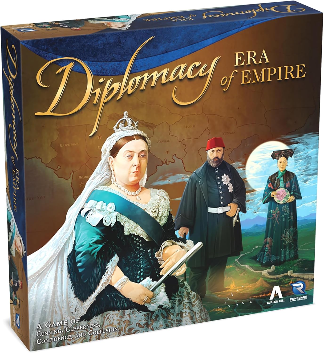 Renegade Game Studios Diplomacy: Era of Empire Strategy Board Game, Ottoman Empire Negotiation Game for 2-7 Players