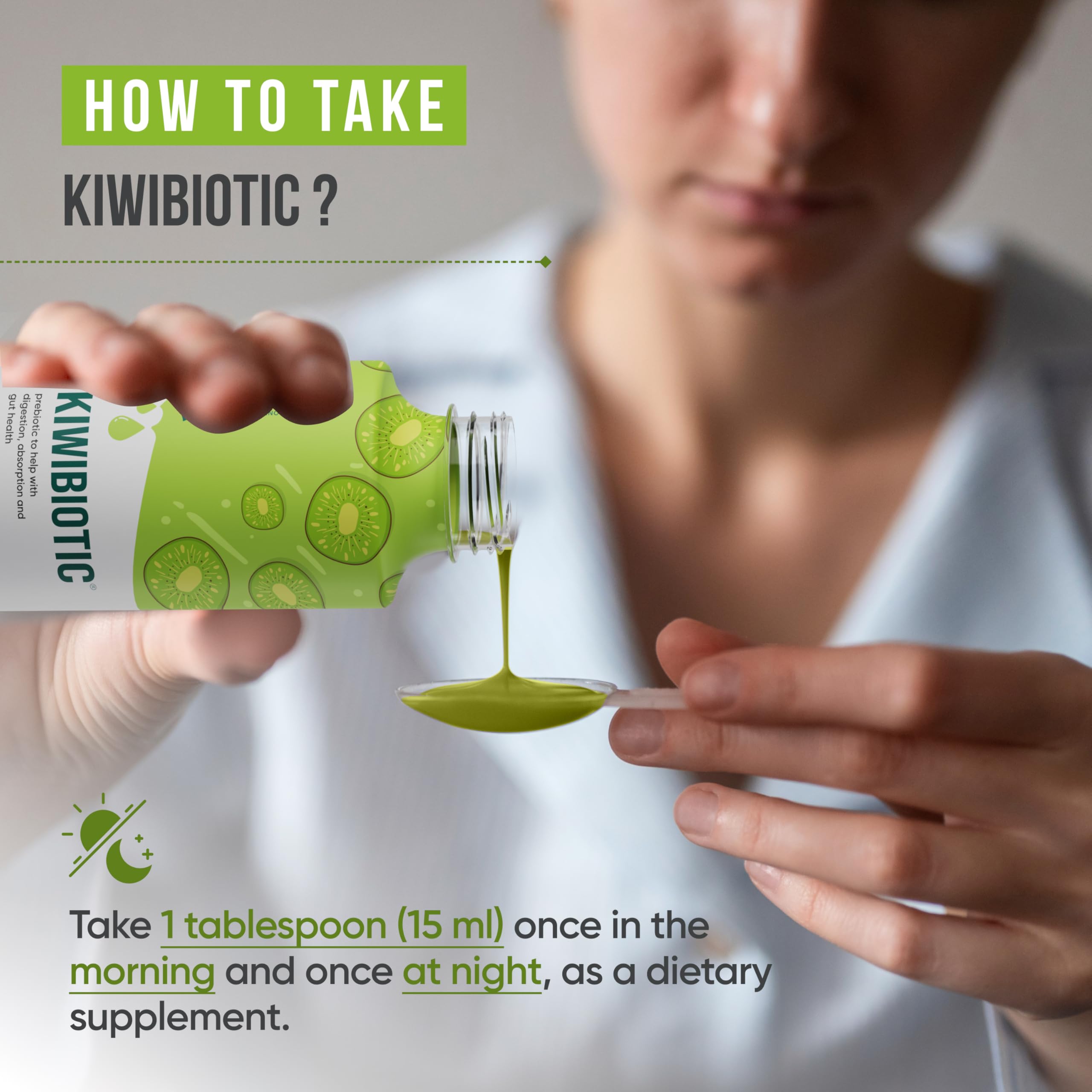 Healing Hands GutBio Probiotics + KiwiBiotic Prebiotic Combo| Daily Gut Health & Immunity| 25 Bn CFU 10 Strains + Kiwifruit Nutrients & Fibers| Essential Probiotics, Vitamins, Antioxidants, Prebiotic Fibers| 15-Day — Amazon image 5