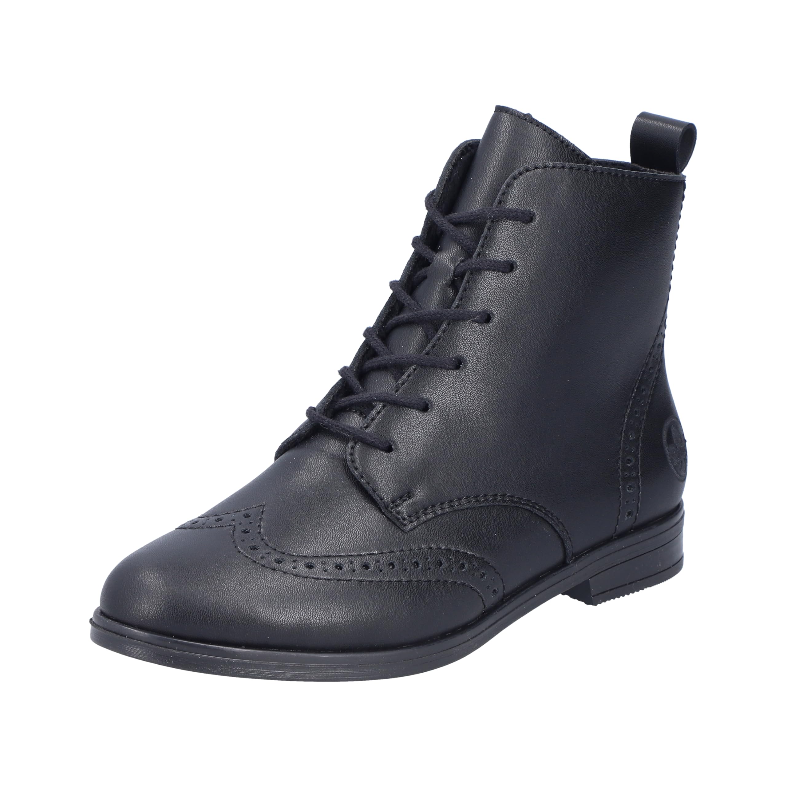 Rieker Women's Lace-Up Boots in Black, black, 3.5 UK