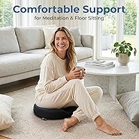 Vista 7 de 5 STARS UNITED Cojín para coxis para hemorroides, cojín grande para aliviar el dolor, coxis, próstata, ciática, suelo pélvico, úlceras por presión