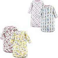 Vista 26 de Hudson Baby Saco de dormir unisex de algodón con manga larga para bebé, saco, manta