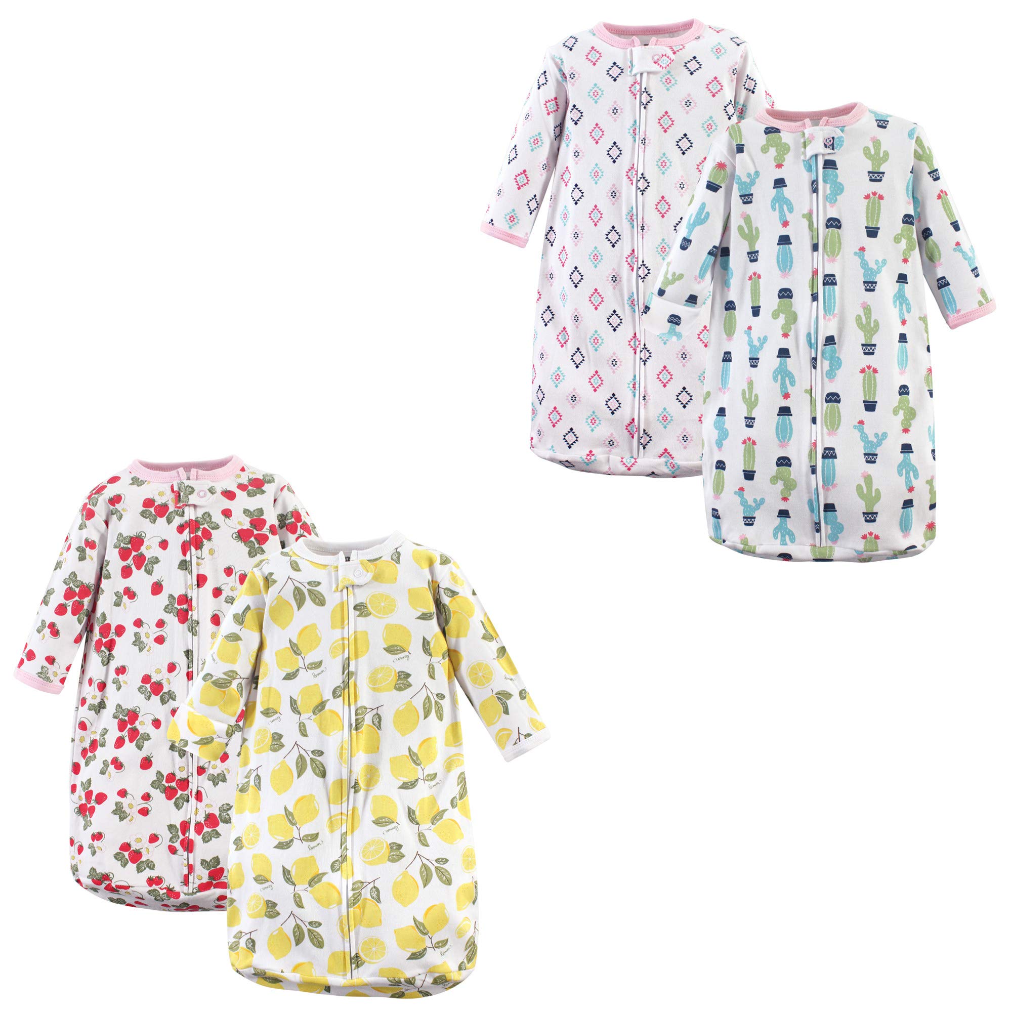 Hudson Baby Unisex Baby Cotton Long-Sleeve Wearable Sleeping Bag, Sack, Blanket