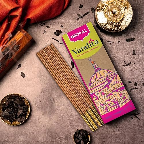 Miniatura 4 de Nirmal Vandita Premium Fragancia 140 Masala Spice - Barra de incienso Agarbatti por Shubhkart (paquete de 2)