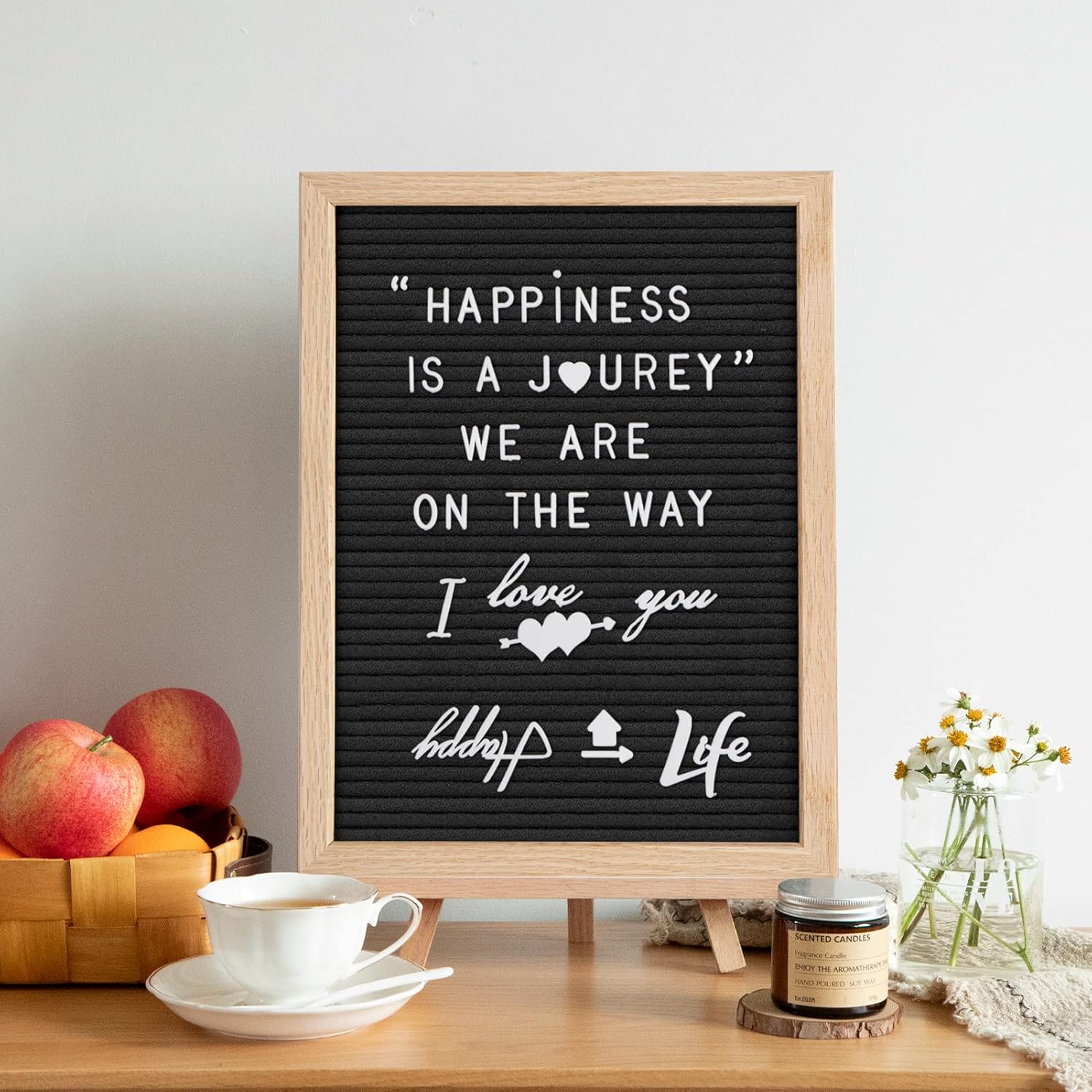 最新の激安 Gelibo 両面レターボード 750枚のカット済みホワイトゴールドの文字 月日特別な筆記体言葉 壁卓上ディスプレイ 文字オーガナイザーバッグ グレーとブラックのフェルトオークフレーム16x12 Rachelbaptista Com Br