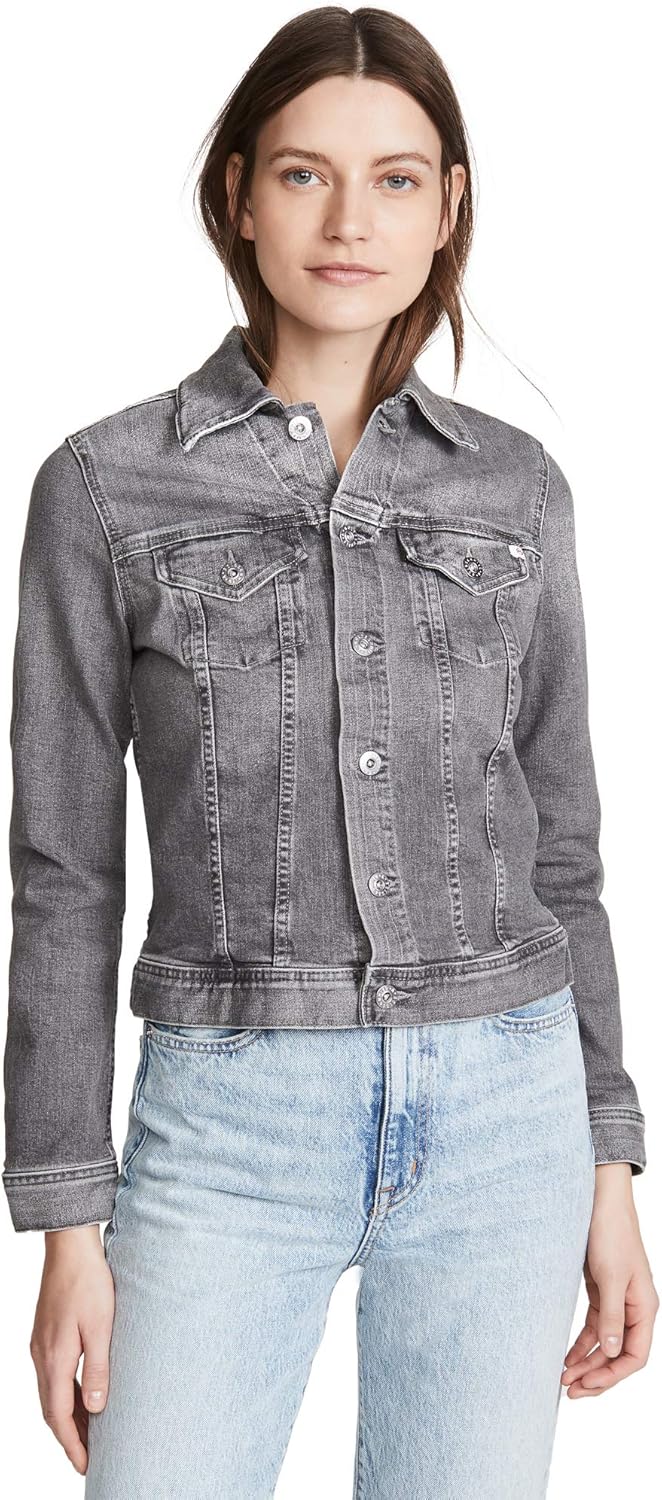 AG Adriano Goldschmied womens Robyn Fitted Denim Jacket
