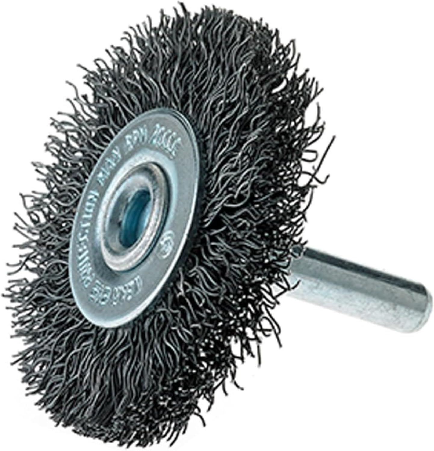 Mercer Industries 182020B - 2" x 1/4" Shank Crimped Wire Wheels, .014 Carbon Steel Wire (20 pack)