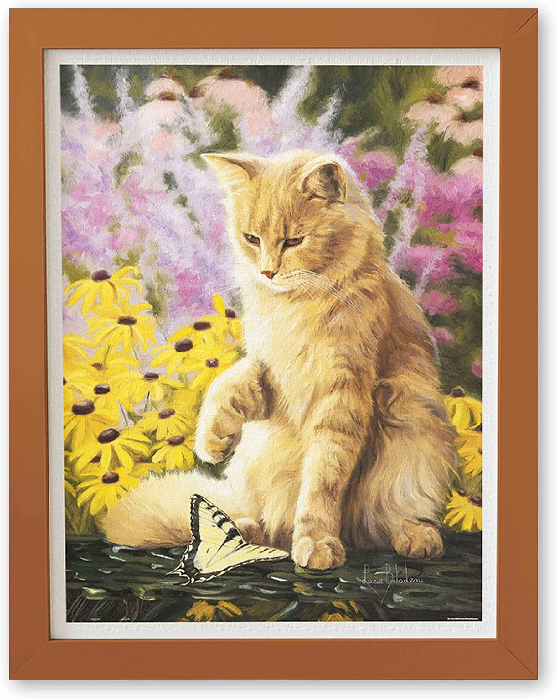 PintooJigsaw Puzzles 1200 Piece for Adults - Lucie Bilodeau - Archibald and Friend Beautiful Plastic Puzzle for Home Decor Zero Dust Easy Storage [H2762]