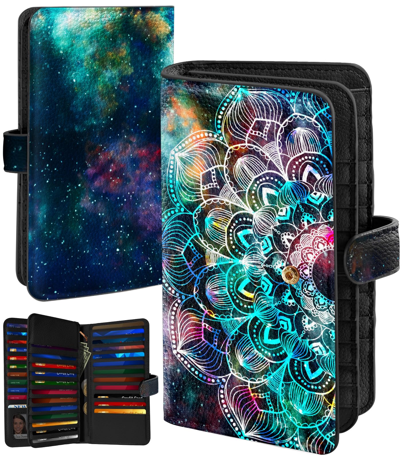 Bistup 46 Slots Credit Card Holder