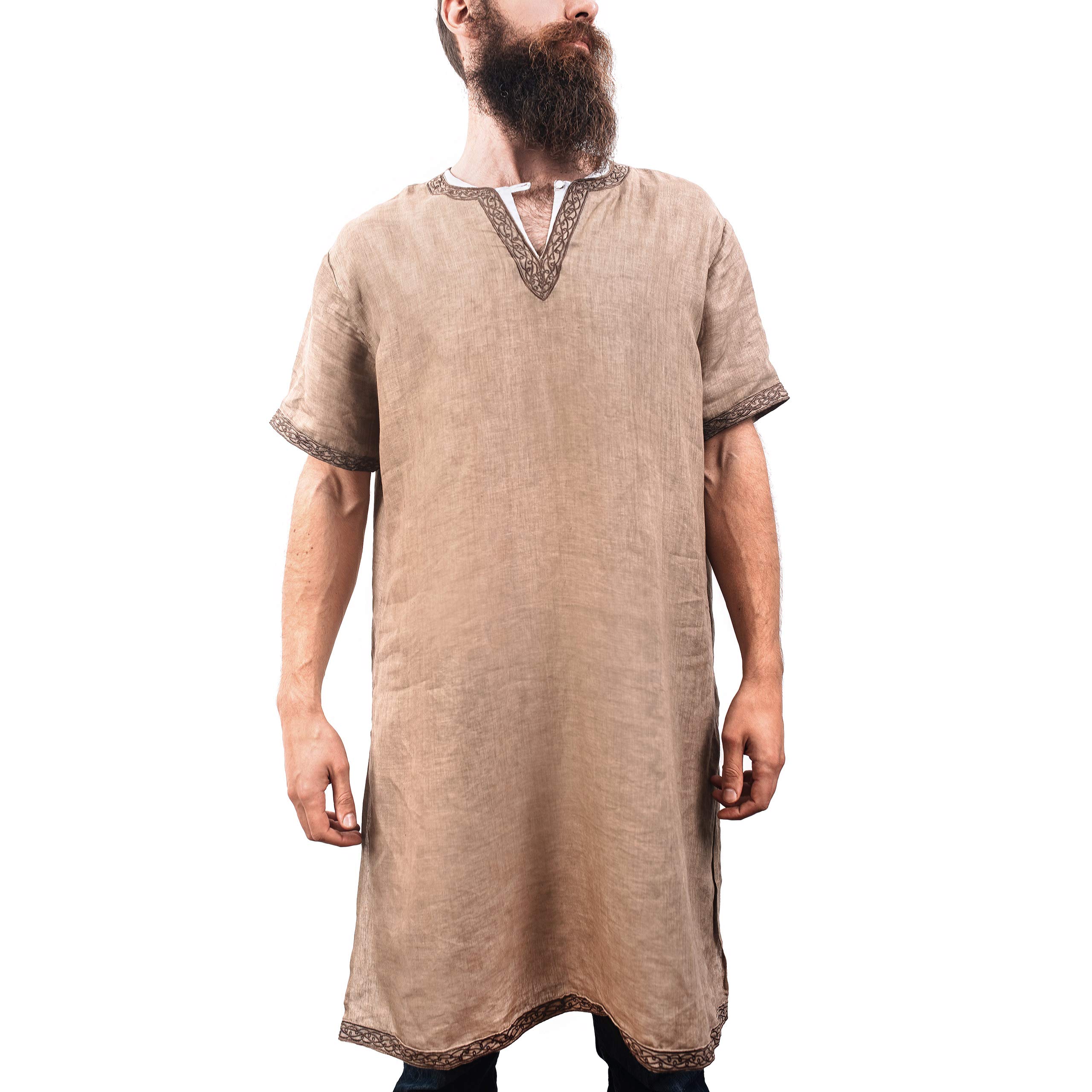 Norse Tradesman Medieval Tunic - 350 GSM Linen