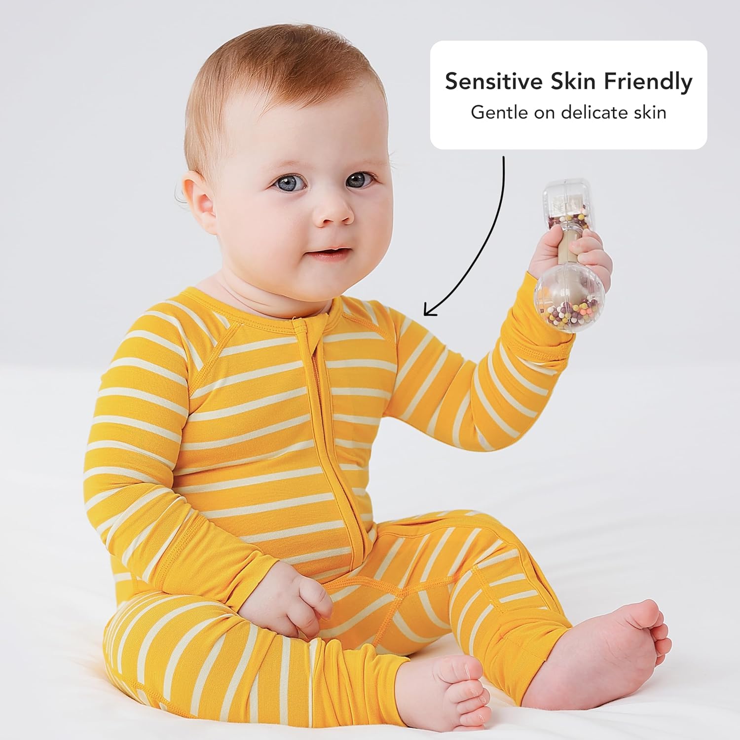 Baby Footie Pajamas, Viscose from Bamboo, Preemie & Newborn Sleepers, 2-Way Zipper PJs for Boys & Girls, 0–24 Months - Image 6