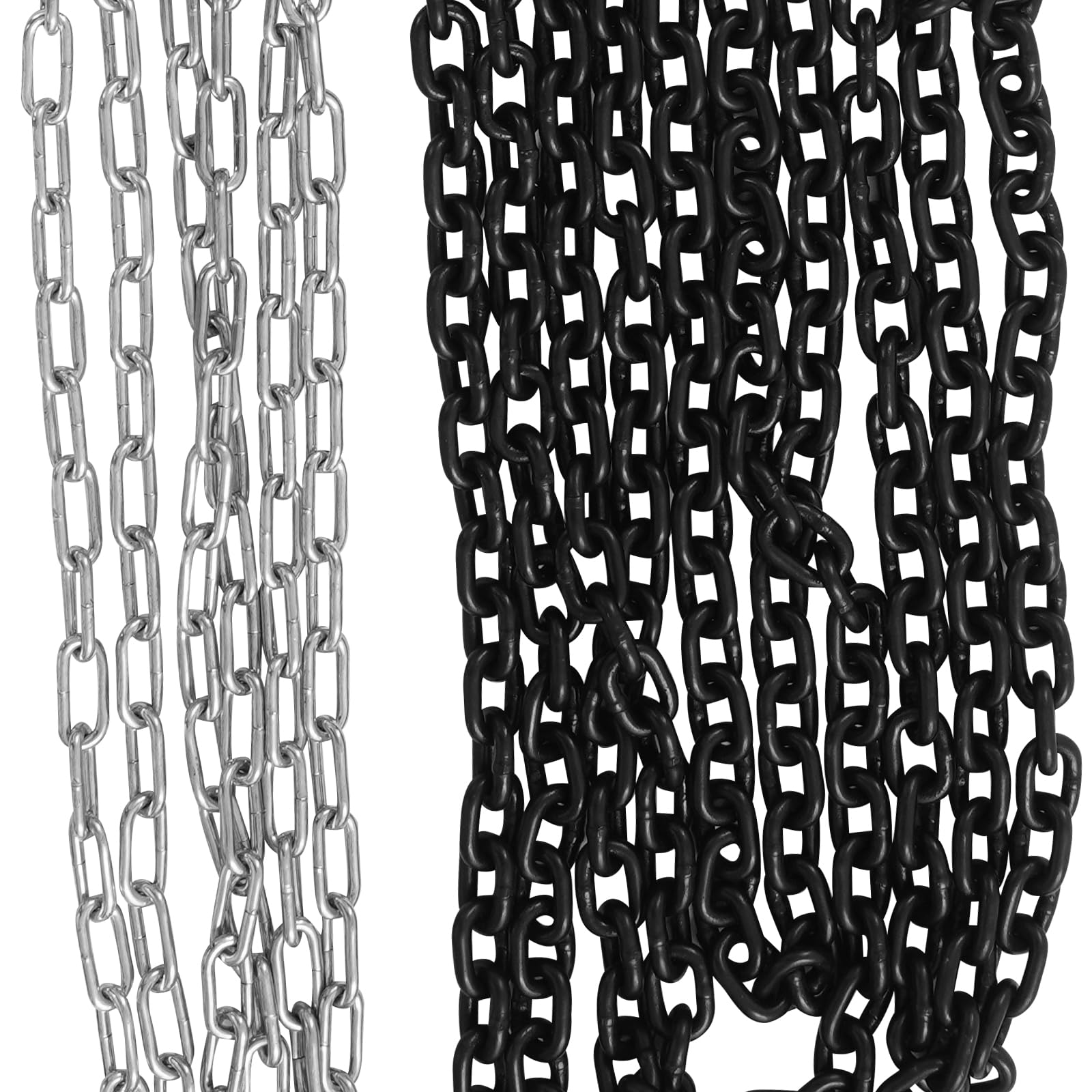 Paranco a mano, 1/2T, verricello manuale, catena da 3 m, puleggia a mano, per foreste e officina (blu, 2T)