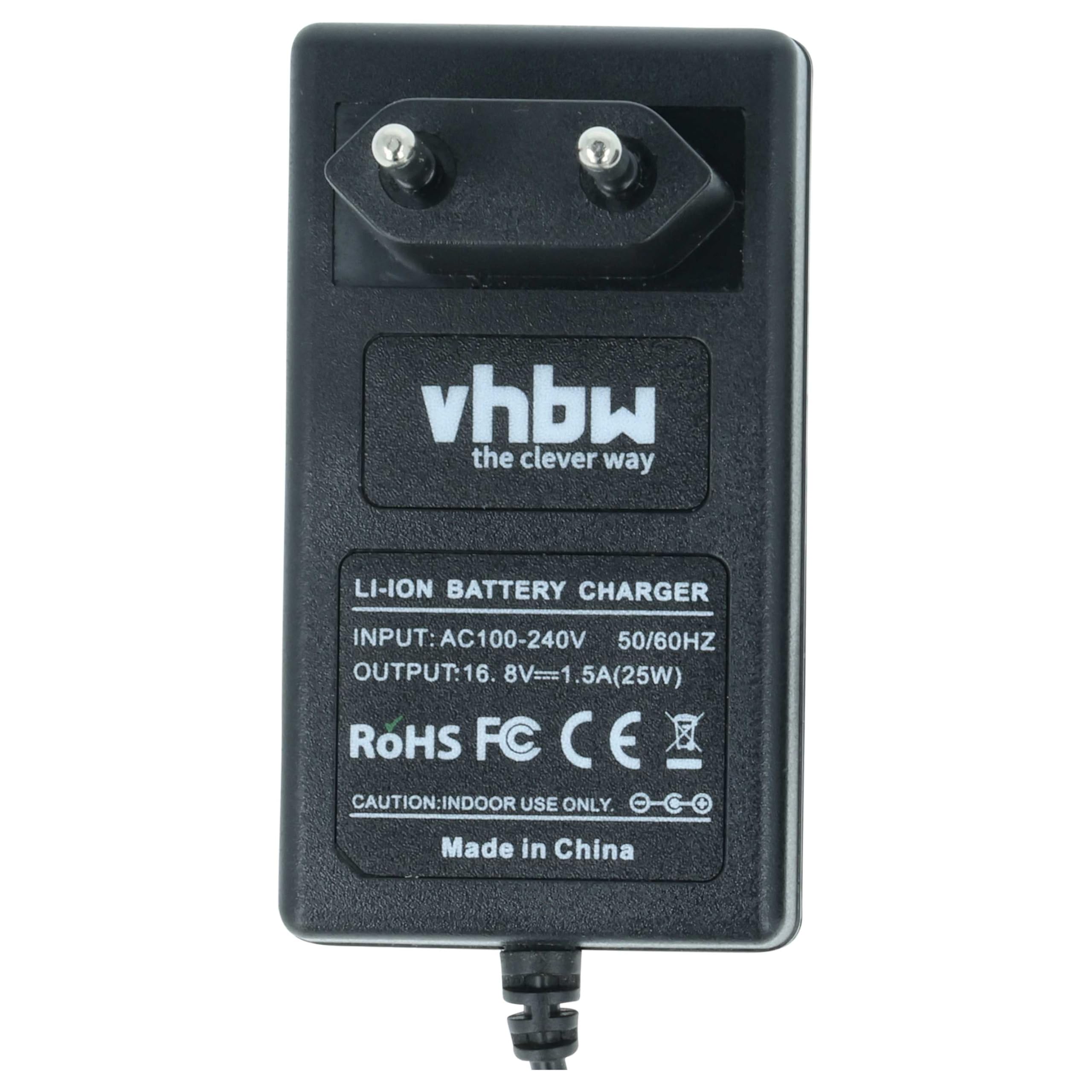 vhbw Chargeur Compatible avec Festo/Festool BPS 15 Batteries Li-ION d'outils (14,4V)