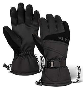 Tough Outdoors Winter Gloves - Waterproof Snow Gear for