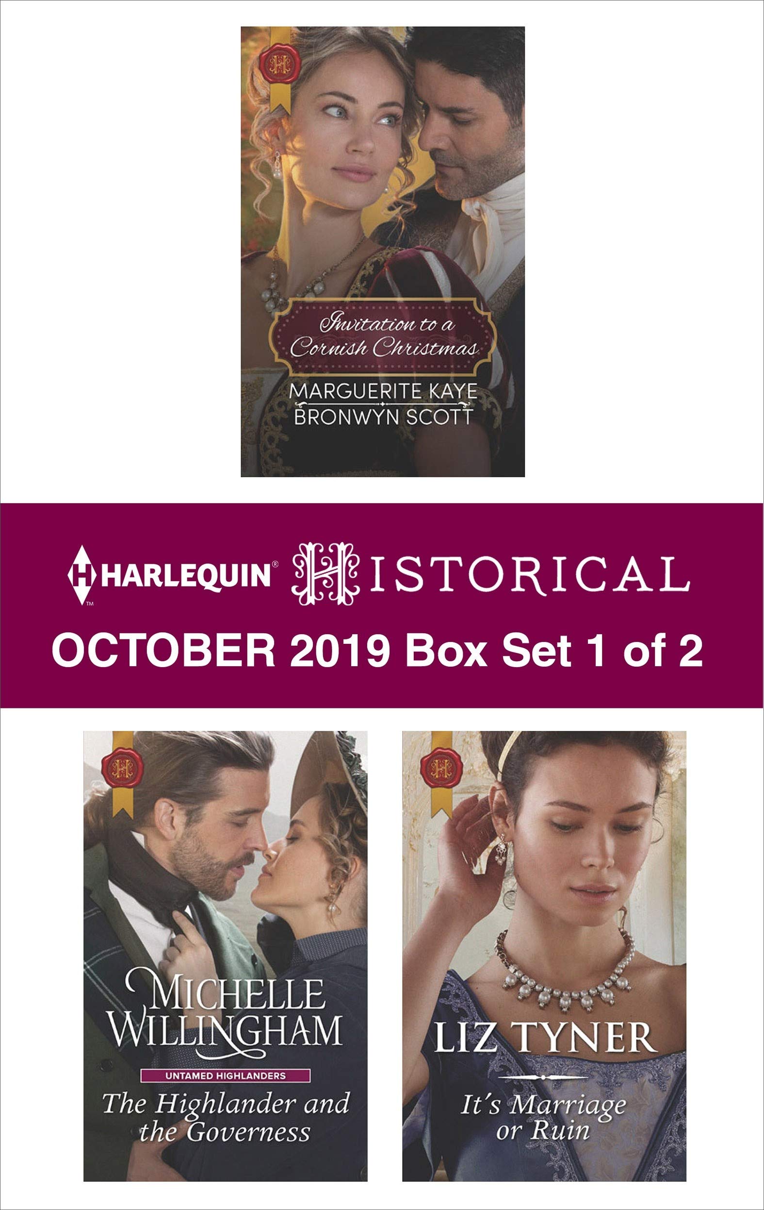 Buy Harlequin Historical October 2019 - Box Set 1 of 2: A Christmas Historical Romance Novel — BookShops.in