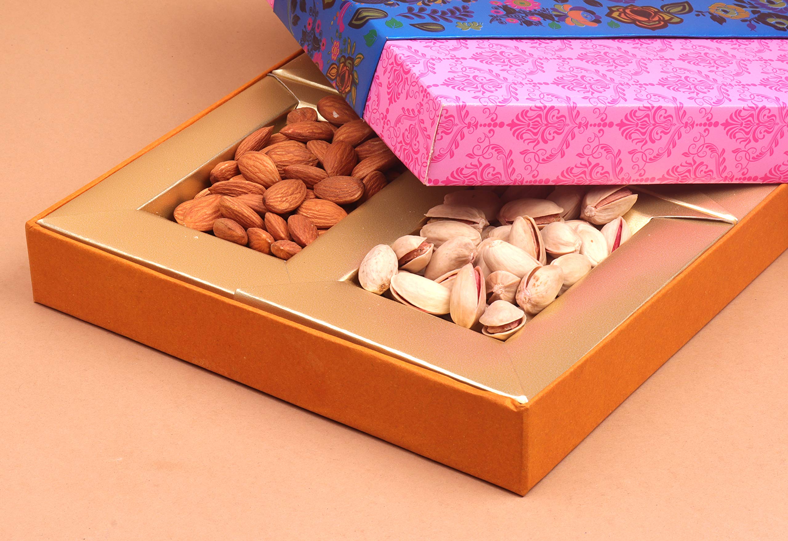 LEEVE DRY FRUITS Fresh Combo Fruit & Nuts Diwali Gift Fancy Box Hamper offer pack 200G Pc22 - Image 2 thumbnail
