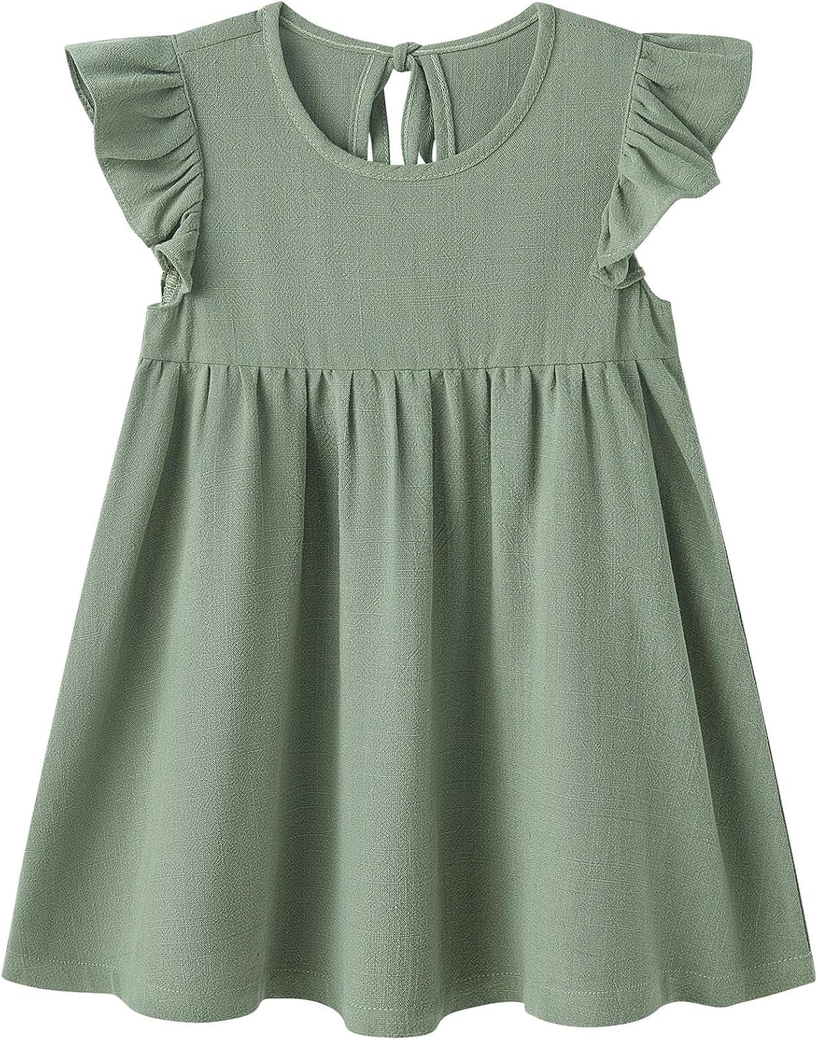 pureborn Toddler Girls Sleeveless Summer Dresses 1-8 Years pureborn Toddler Girls Sleeveless Summer Dresses 1-8 Years