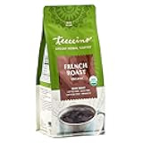 Teeccino French Roast Chicory Coffee Alternative, 11 Ounce: Ground Herbal Coffee That’s Prebiotic, Caffeine-Free & Acid-Free, Dark Roast, with Carob and Chicory, No artificial flavors