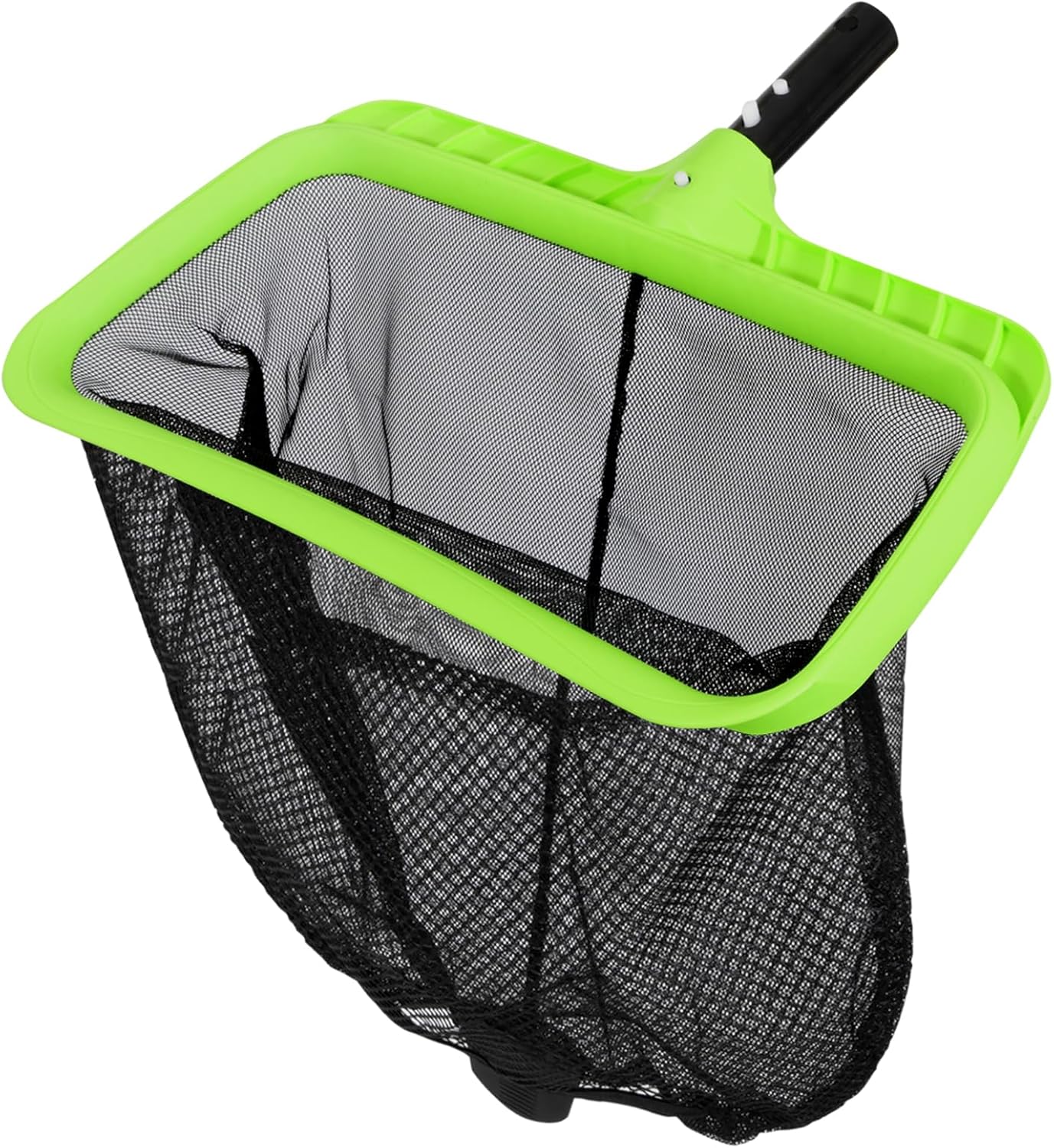 Pool Net,Professional Ultra Fine Mesh Pool Leaf Skimmer Nets for Silt, Sand,Pollen Debris Cleaning with Super Extra Fine Nylon Deep Bag,Heavy Duty Aluminum Frame & Handle Rake(Pole Not Included)